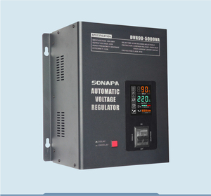 Tmux dio la bienvenida 5KVA Estabilizador de voltaje Regulador de voltaje de CA 220V 110V salida