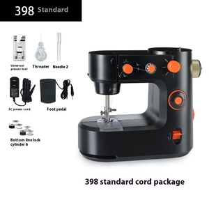 Máquina DE COSER eléctrica, máquina de coser portátil para el hogar, kit de tejer Overlock, máquina de coser multifunción - Product Image 3