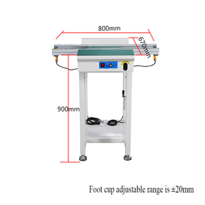 PCB kolu ekipmanları soğutma konveyör makineleri SMT üretim hattı Outfeed konveyör Motor rulman çekirdek bileşenleri lehim PCB için - Product Image 6