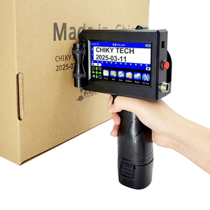 Beliebige Oberfläche 12,7mm Smart Encoder Loscode-Nummer Tragbarer HD-PVC-Rohr-Hand-Tinten strahl drucker - Product Image 1