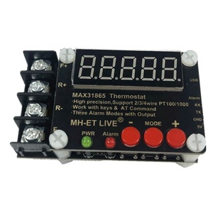MAX31865 modulo di misurazione della temperatura collettore di alta precisione PT100 PT1000 porta seriale Computer Host per Ardunio/STM32/PI - Product Image 1