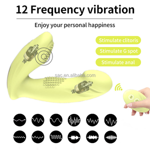 SacKnove New Female <strong>Sex</strong> Toys Invisible Wearing Wireless Remote Control G-Spot Stimulation Thrusting Panties Vibrator Dildo