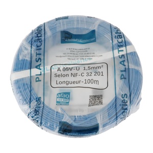Cote D'Ivoire Single Core Flexible Cable 1.5mm Manufacturing Electrical <strong>Wire</strong> for House <strong>Blue</strong> Cable