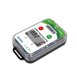 Temperatura/umidade/luz/choque/localização do registrador de dados do LCD Digital do perseguidor de GPS do tempo real TT19 do Tzone