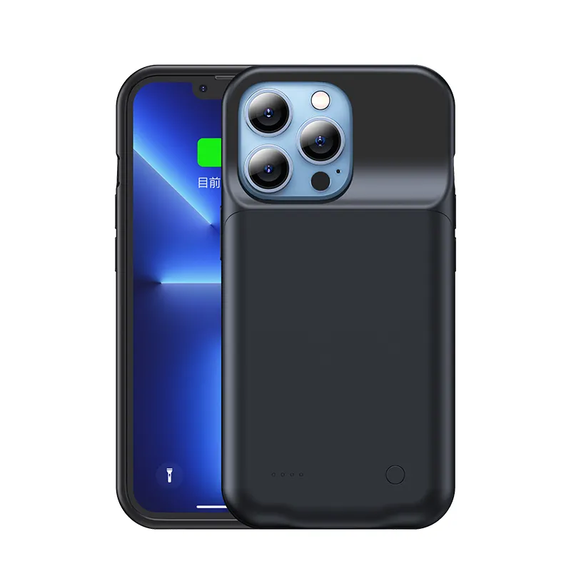 USAMS 뜨거운 판매 휴대용 휴대 전화 배터리 케이스 전원 은행 보호 확장 배터리 팩 아이폰 13 시리즈