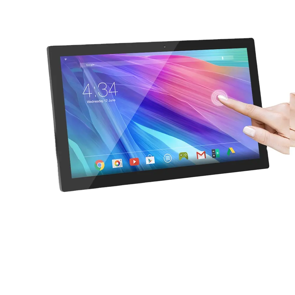 Aiyos offre spéciale 27 32 pouces tablette pc tout-en-un android tactile capacitif wifi lcd affichage numérique