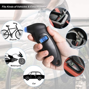 Heavy-Duty Digital <strong>Tire</strong> Pressure Gauge 4-Setting PSI Reader Checker for Car and Motorcycle TPMS Model <strong>Tire</strong> Inflator