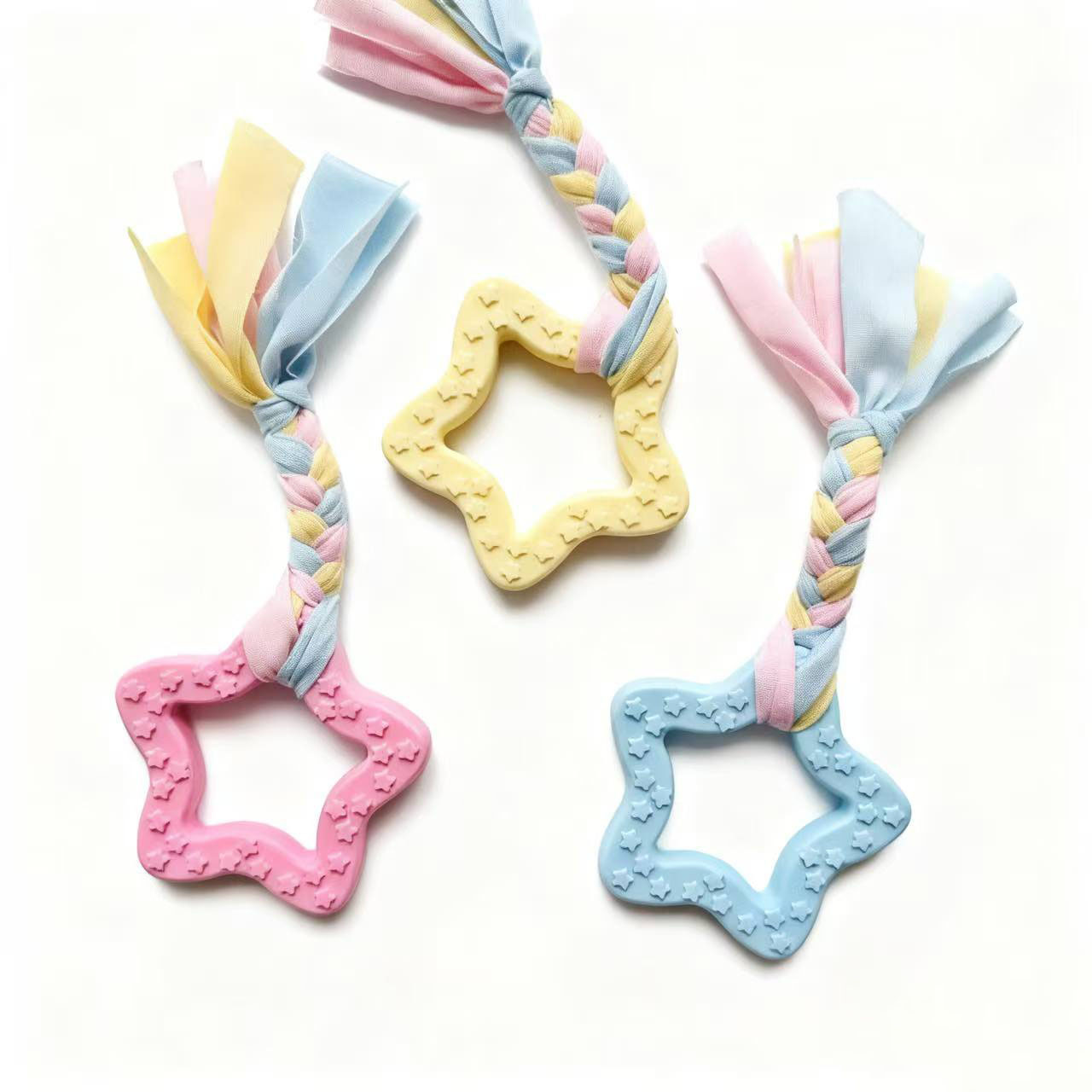 Bande de tissu creuse en forme d'étoile à cinq branches