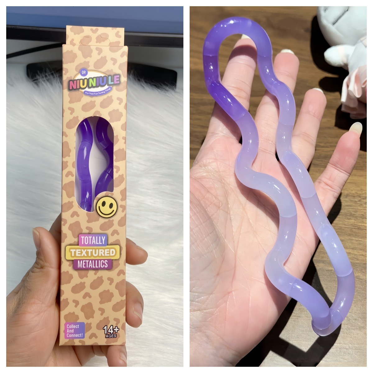 Temperature fog purple-color box-purple to white