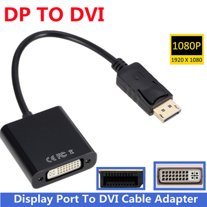 Adaptador DP de 1080P, puerto de visualización a DVI, convertidor de Cable macho a hembra DP a DVI para pantallas de proyector de Monitor - Product Image 2