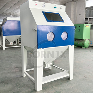 Otomatik kumlama makinesi tozsuz ıslak kum Blast kabine kabine su buharı kumlama makinesi manuel kumlama - Product Image 2