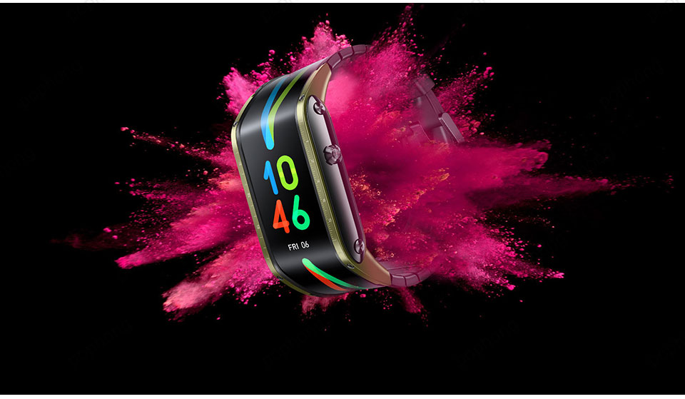 Nubia Smart Watch Phone Foldable Flexible Display Snapdragon 8909W 8GB ROM 4.01 Inch OLED Message Reminder e-sim Calling