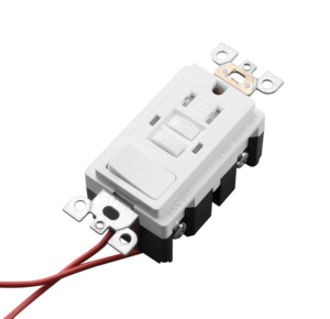 Jiangsu Barep Direct Sale American Standard <strong>Multi</strong> <strong>Function</strong> UL Listed GFCI <strong>Switch</strong> <strong>Socket</strong> 15 AMP BAA-001 <strong>With</strong> 125V UL94-V2 - Product Image 5
