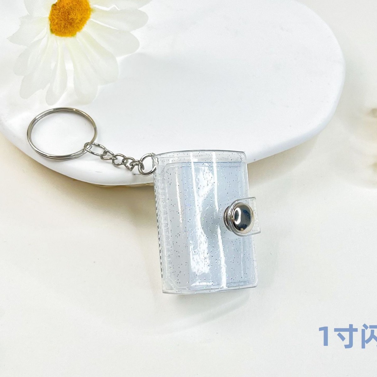1 pulgada blanco brillante 16 piezas