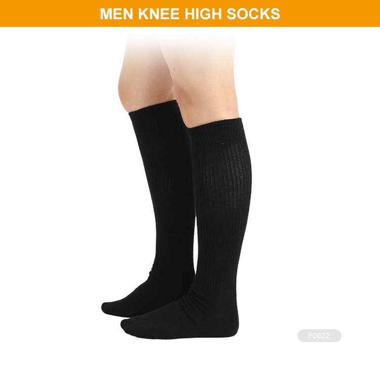 2 pares de calcetines altos hasta la rodilla para hombre
