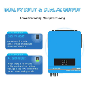 Competitive Price Hybrid Ongrid Off Grid Solar Inverter Single <strong>Phase</strong> 1000W Inverter Solar Off Grid Solar Inverter for Home - Product Image 4