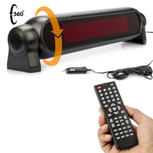 カーバー画面多言語自動回転2025新製品P4.6-7 * 50シングルレッドLEDディスプレイ工場360度 - Product Image 2