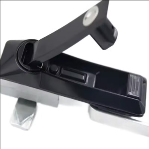 Veri merkezi dağıtım kutusu için salıncak kolu basma düğmesi kontrol paneli ile çinko alaşımlı 3 noktalı dolap kapı kilidi - Product Image 5