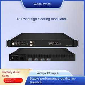 Modulador todo en uno de 8 vías y 16 vías y 24 vías para codificador de vídeo HDMI DTMB/DVBC Inserción VCT Gestión web Codificación H.264 1U para - Product Image 3