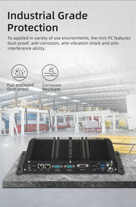 Fanless Industrial PC <strong>Computer</strong> Intel Core I5 I7 2*DDR4 M.2 NVME 2*Intel I225V 2.5G <strong>RS232</strong> RS485 GPIO 4G 5G LTE 9-36V Power Supply - Product Image 5