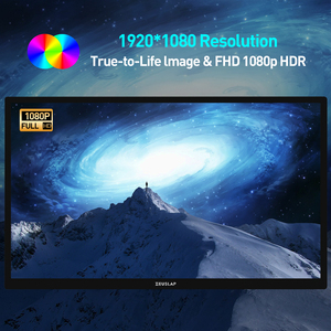 ZEUSLAP 14 "Pantalla táctil LCD 1920*1080P FHD IPS pantalla portátil Monitor de juegos para LG Gram Mini PC ordenador portátil PS5 - Product Image 2