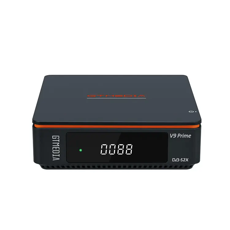 Set top box v9 prime receptor de TV via satélite H.265 1080P HD receptor de TV via satélite DVB-S2 FTA melhor decodificador Wi-Fi integrado GTMEDIA V9