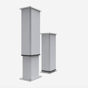 同期伸縮式リフティングコラム家具4つの油圧リフトポジショニングデバイスCom自動リモートコントロール - Product Image 1