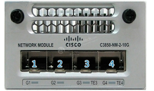 Kullanılan C3850-NM-2-10G 3850 serisi anahtar modülü 2 x 10GE ağ modülü - Product Image 4