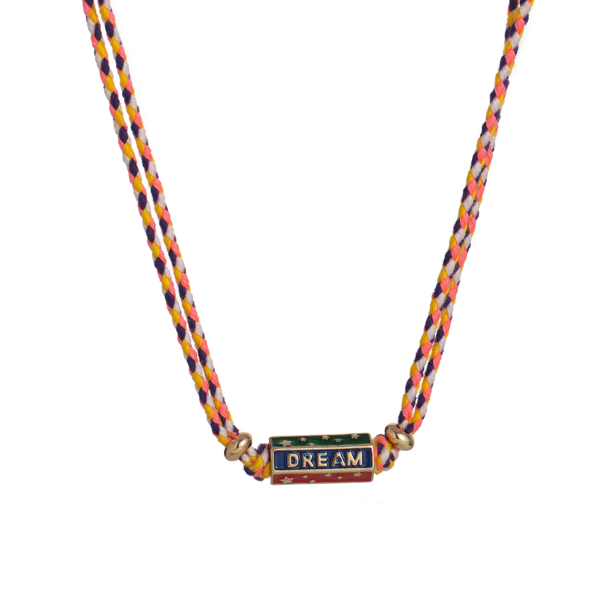 Red necklace/gold