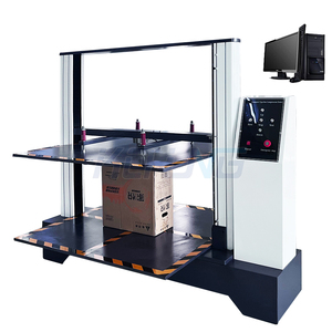 Prueba de productos Probador de compresión de caja corrugada de laboratorio Uso amigable Probador de compresión de cartón - Product Image 1
