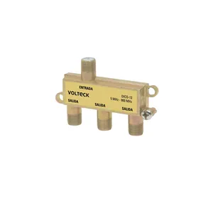 Volteck 10-Unit Box of <strong>1</strong>-<strong>Input</strong> <strong>3</strong>-<strong>Output</strong> Coaxial Audio <strong>Splitter</strong> &amp; Converters - Product Image 1