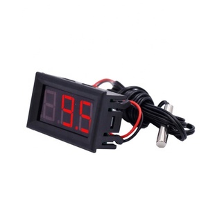 LED 温度计探测器传感器探头 12V 数字温度计监视器测试仪 - Product Image 3