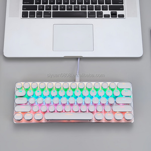 Nuevo Mini Teclado mecánico de 61 teclas Inalámbrico Hot-Swap con retroiluminación RGB Teclado para juegos - Product Image 5