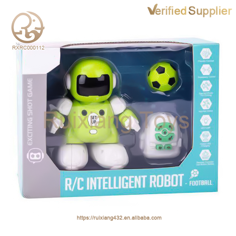 Infrared remote-controlled football robot