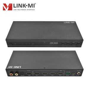 HDMI 4x1多查看器无缝切换器4K60 HDMI多查看器，带音频去嵌入多视图HDMI切换器，带光学音频 - Product Image 6