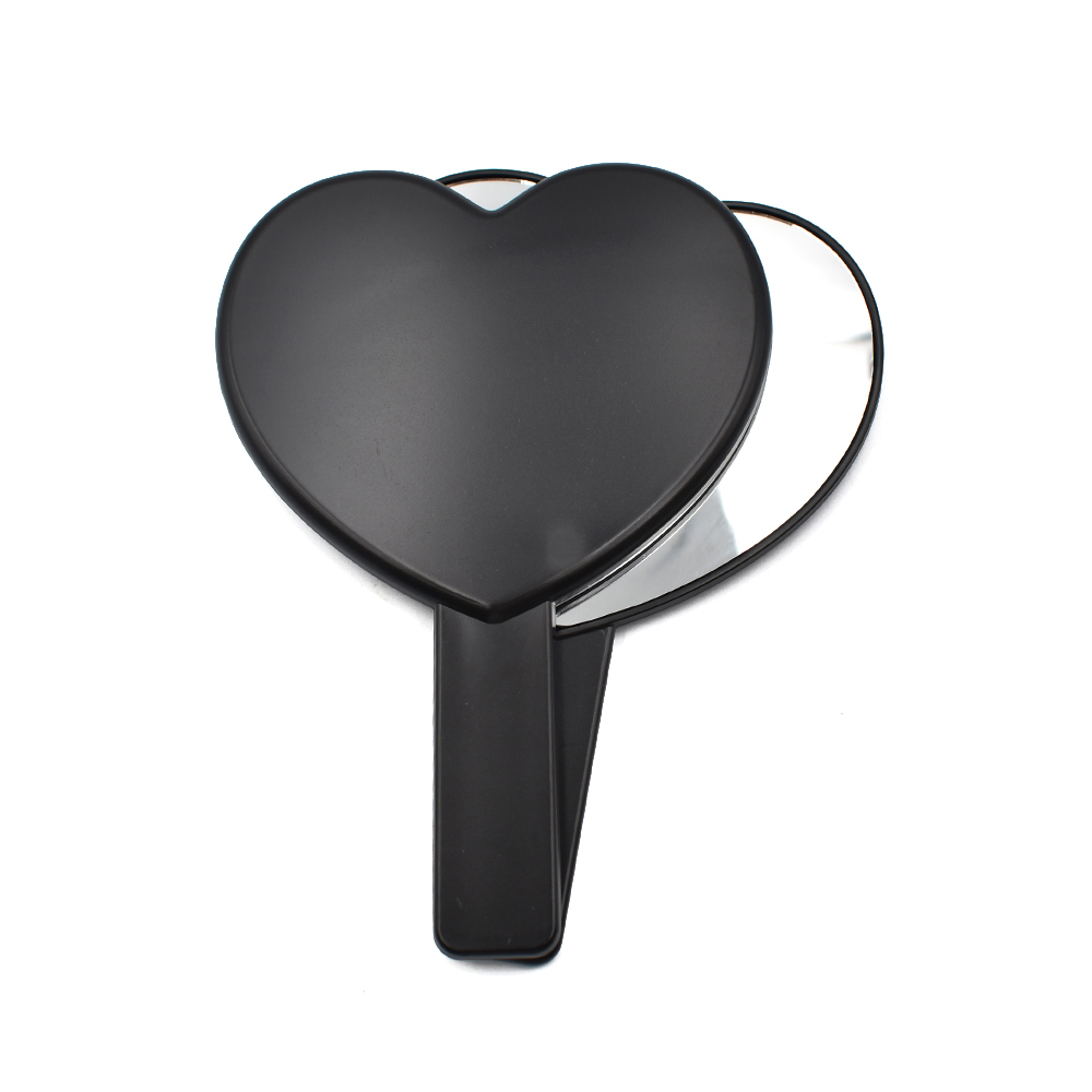 heart shape makeup mirror