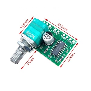 ミニPAM8403 DC 5V 2チャンネルUSBデジタルオーディオアンプボードモジュール2 * 3Wボリュームコントロールポテンショメータ/USBパワー - Product Image 5