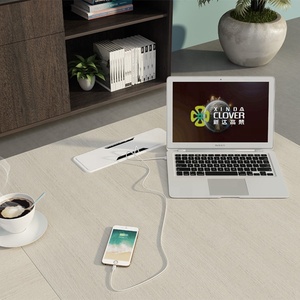 行政办公桌现代CEO表豪华董事办公桌带插座 - Product Image 6