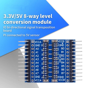 8 channel level conversion module two-way conversion between 3.3V and 5V IO access 5V <strong>sensor</strong> for <strong>Raspberry</strong> <strong>Pi</strong> - Product Image 2