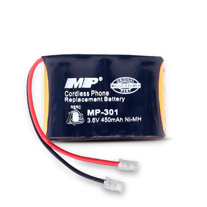 MP Multiple Power MP-301/<span class=keywords><strong>3AA</strong></span> 3.6V 450mAh Ni-MH交換用充電式バッテリー (コードレス電話用)
