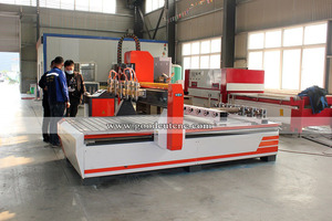GoodCut高精度多头3d cnc router刨机，带旋转装置，用于木材钻孔 - Product Image 6