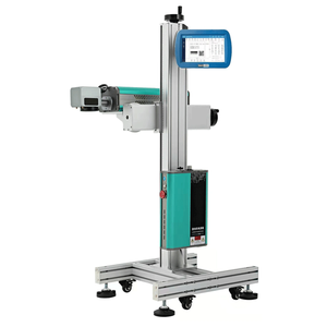 Macchina di codifica Laser CO2 Online per Pet plastica per bere bottiglia di stampa data di produzione stampante Laser - Product Image 2