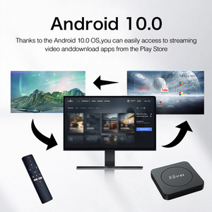 En çok satan XS97 K2 BT akıllı kutu hızlı hız 4 çekirdek 64Bit XS97 K2 BT Settop kutusu ile Google oyun için fabrika fiyat uyumlu TV - Product Image 4