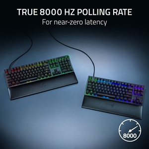 Oyun veya ofis kullanımı için Razer Huntsman V2 Tenkeyless Edition optik oyun klavyesi - Product Image 3