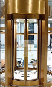 Thiết kế sang trọng Vàng Vòng nhà thang máy thang máy dân cư Vòng biệt thự thang máy nhà hành khách Vòng biệt thự thang máy - Product Image 3