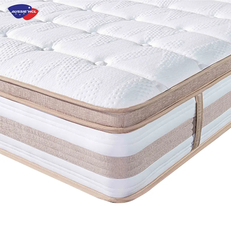 Il miglior rotolo all'ingrosso di fabbrica dorme bene queen full inch materassi hotel king double modern gel memory foam Matelas ma