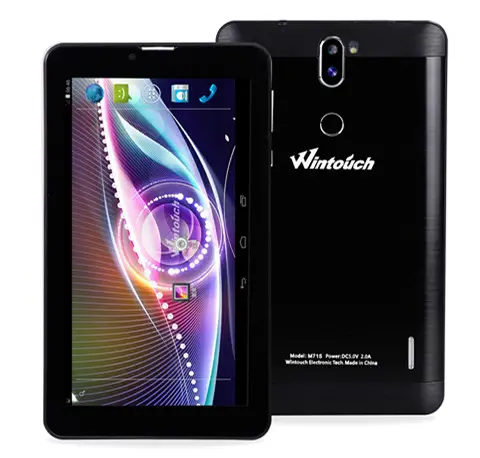 Wintouch nuovo prodotto android tablet pc 7 pollici, 1 + 8GB, 1024*600 schermo Tab Tablet con slot per schede dual sim
