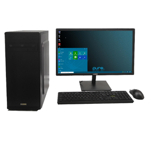Funda de ordenador para oficina y hogar, conjunto de ordenador de escritorio todo en uno, Core I3 I5 I7