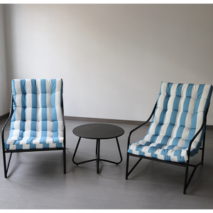 Yuvarlak sehpa ile eşleştirilmiş yeni tasarım sallanan sandalye Set - Product Image 2