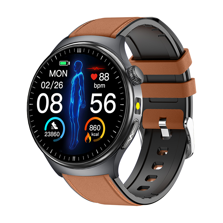 Marron-Bracelet Cuir